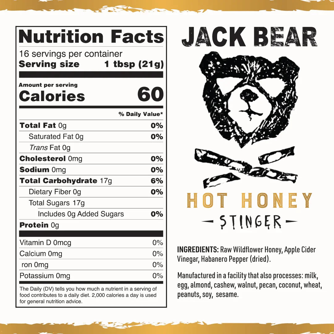 Angry Panda & Stinger - Jack Bear Honey
