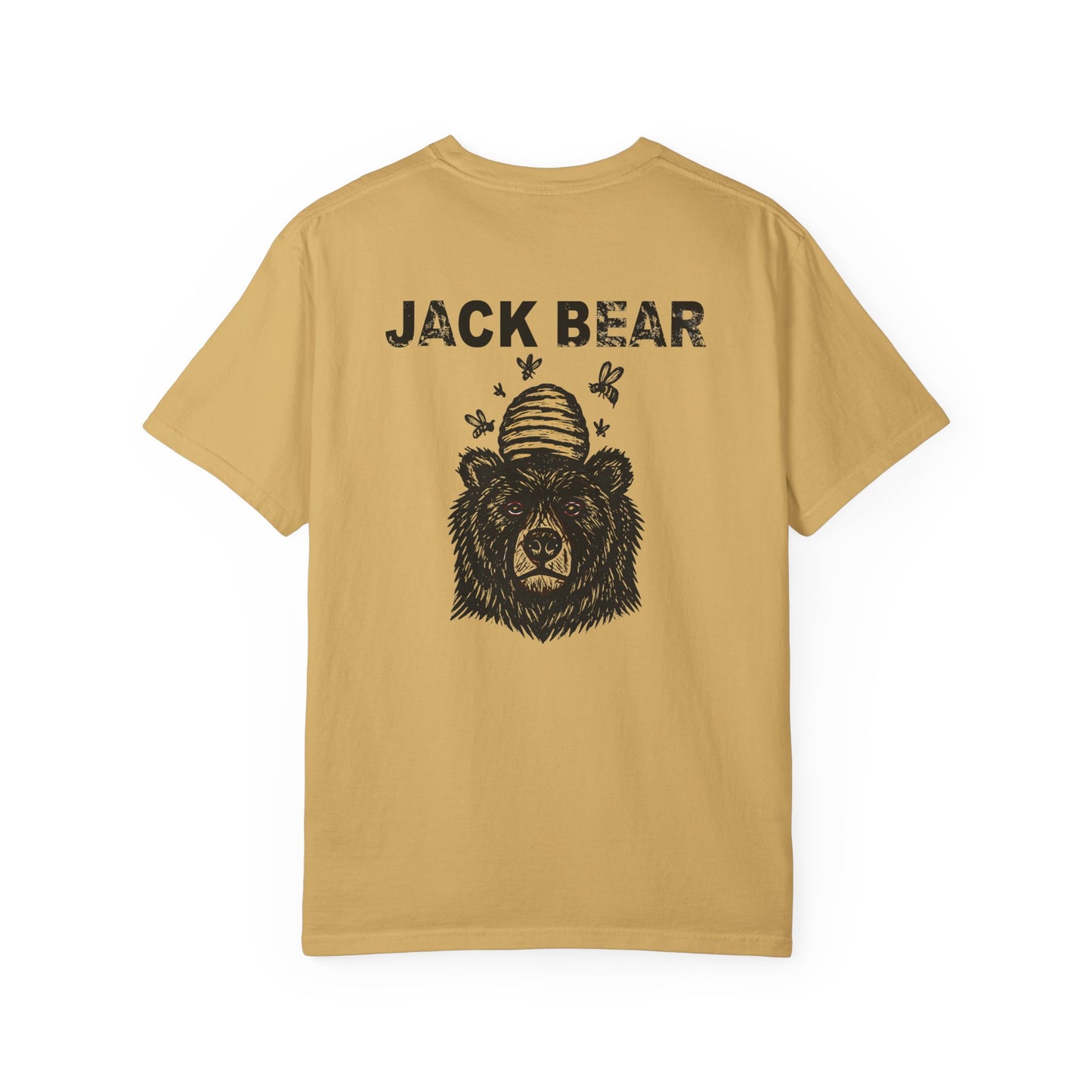 Roots Graphic T‑Shirt — 'BEES' Black Ink Tree‑Root Design