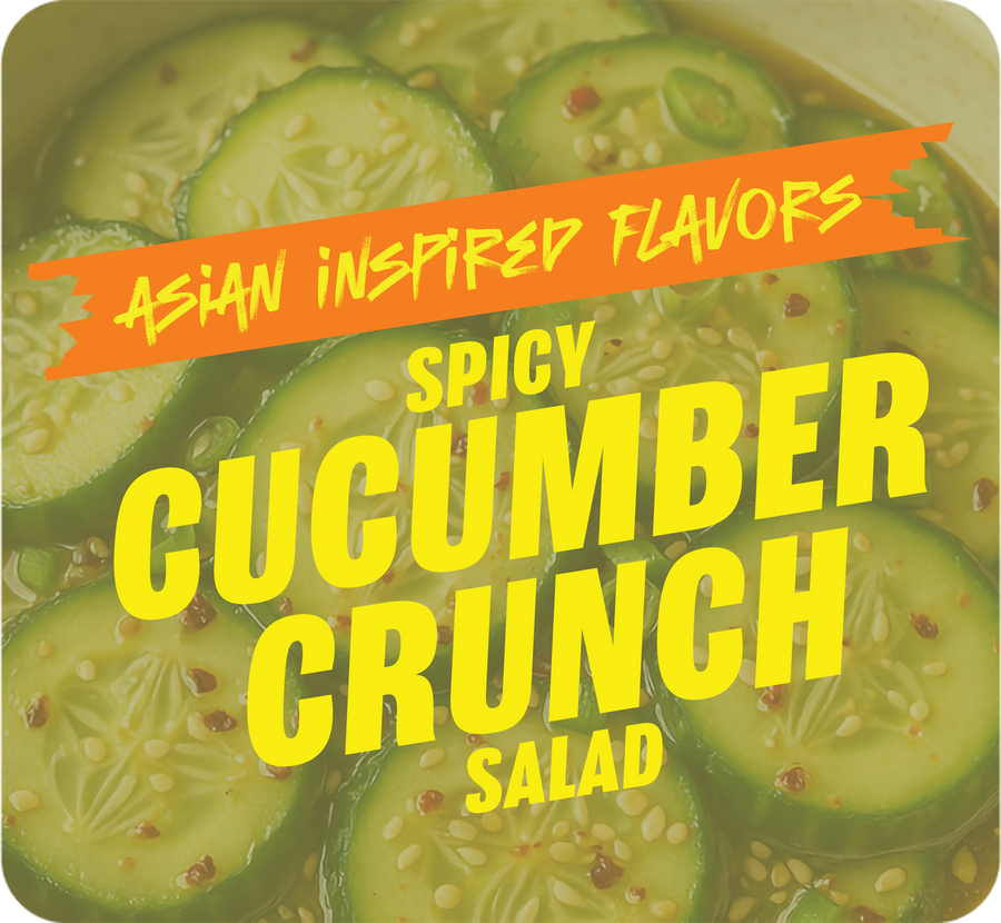 Spicy Cucumber Crunch Salad recipe